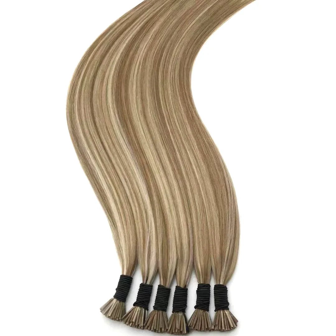 00:00 00:00 View larger image Add to Compare Share 50g 100g 22 icnh i tip hair straight blonde raw virgin 100% remy hair russi - SN Wigs & More