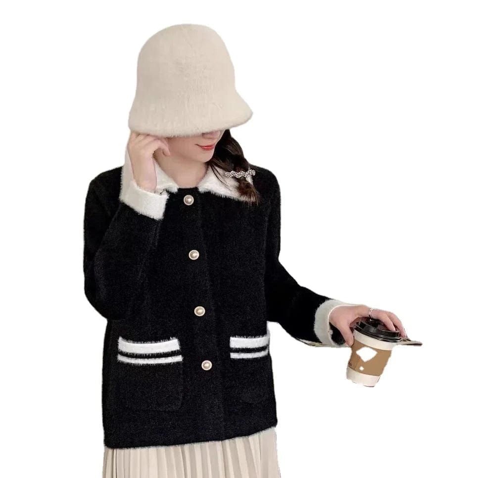 2024 Spring new arrival long sleeve  fashionable women classic elegant sweater coat