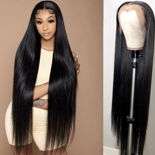 360 Hd Transparent Straight Lace Front Wig 30 40 Inch Lace Front Human Hair Wigs Brazilian For Women 13x4 13x6 Lace Frontal Wig - SN Wigs & More