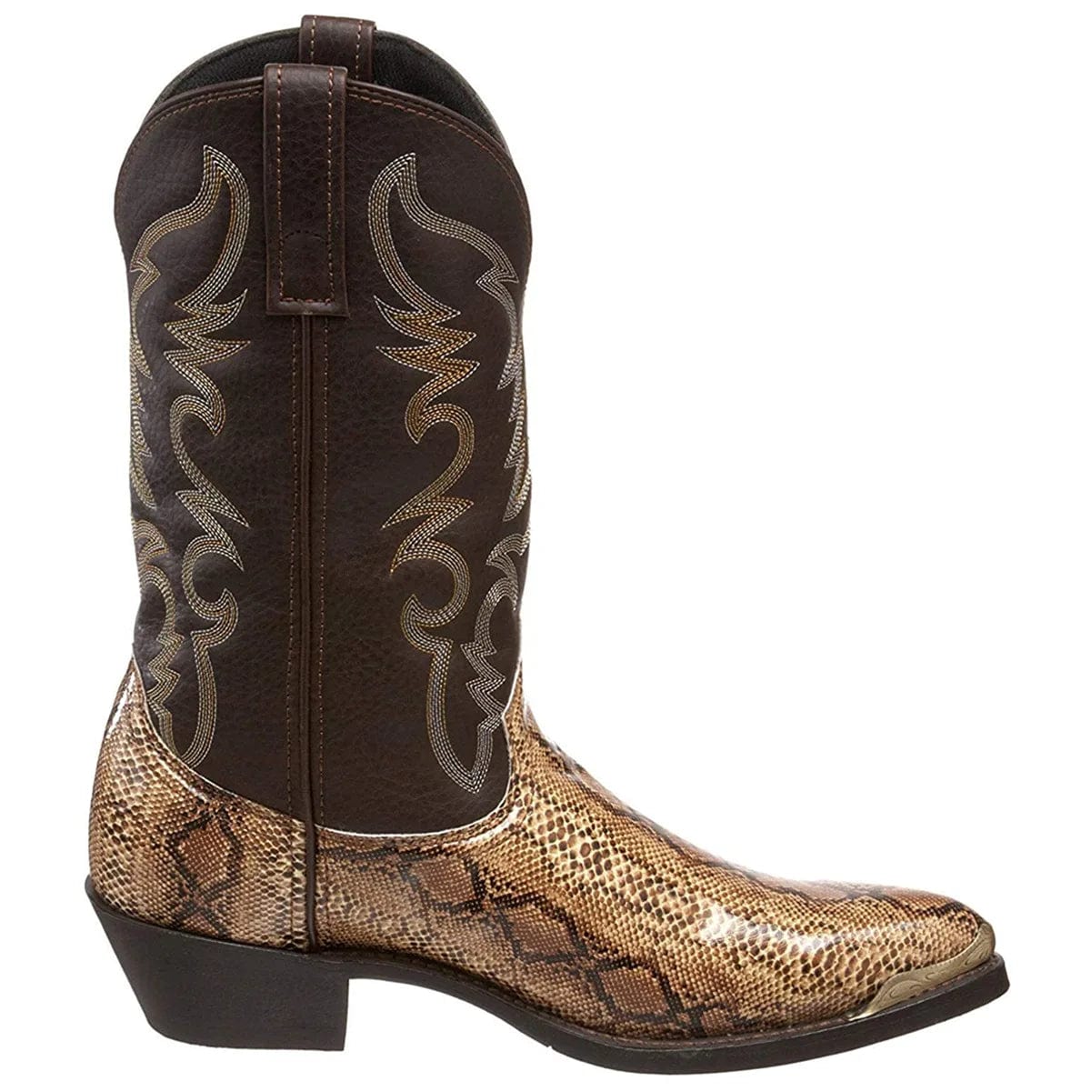 47 / Snake/brown Online Hot sale cowboy boots women and men Factory Custom Cheap western Cowboy Boots mens Mexico fashion design cowboy boots