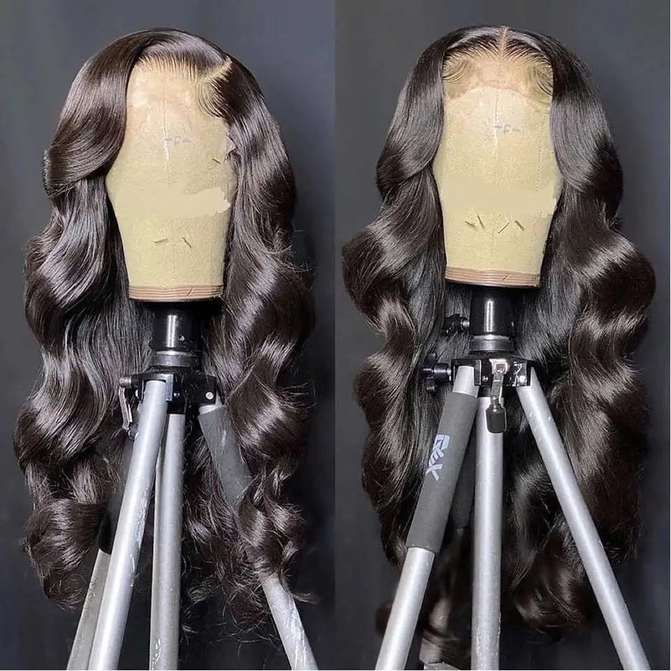 13x4 Lace Front Human Hair Wigs Brazilian Body Wave Lace Front Wig 13x6 HD Lace Frontal Wigs For Women Human Hair Closure Wig - SN Wigs & More