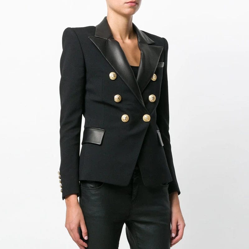 A3658 Migo 2024 New Arrival Black Formal Elegant Blazer Jacket  Wholesale Women Short Designer Coat Wholesale