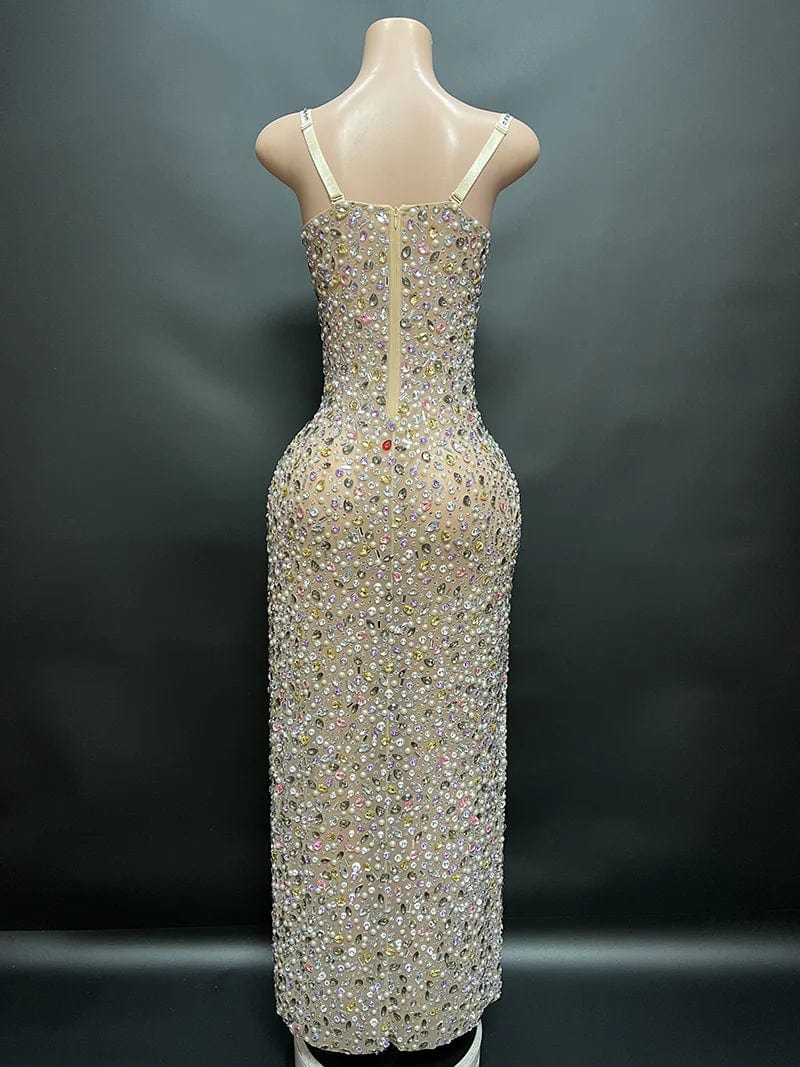 NOVANCE Y1987-N  dropshipping products 2024 new arrival women's dresses prom sexy luxury crystal evening dresses for cocktail