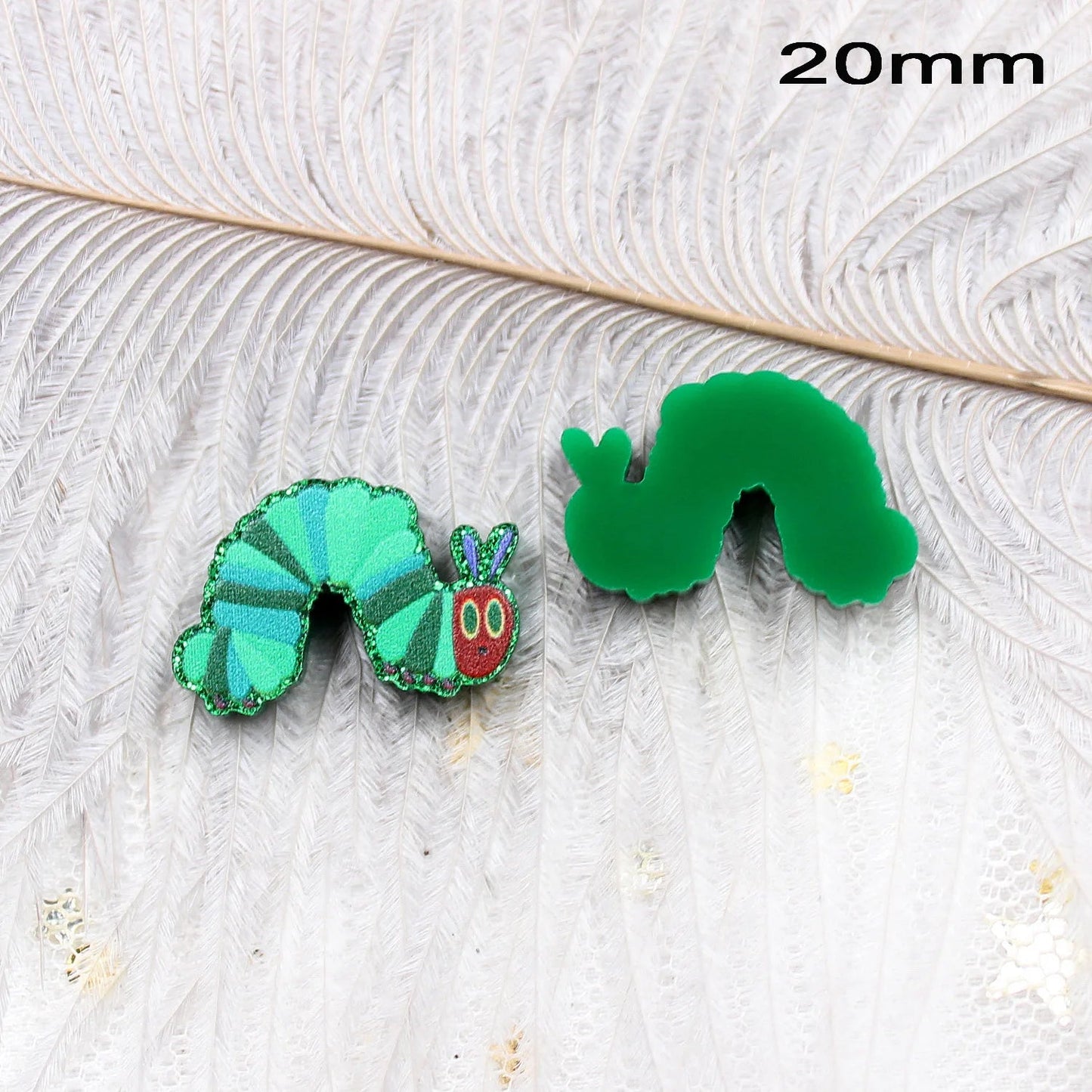 (Set of 10) PRS045AC1853 Cute Daisy Findings Laser Cut Acrylic Jewelry Making Handmade DIY accessories - SN Wigs & More