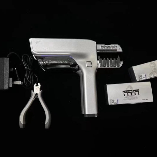 silver hair extension machine for news 6d 3 machine salon tools faster use within 20min and reuse again