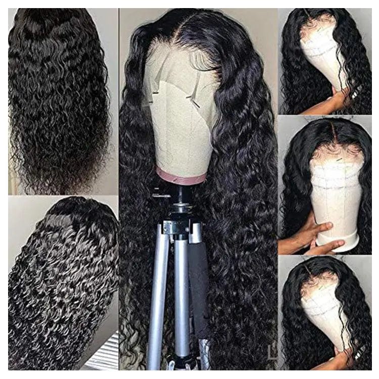 10 Inches / 13*4 Lace Jerry Curly HD Lace Wig 100% Human Hair