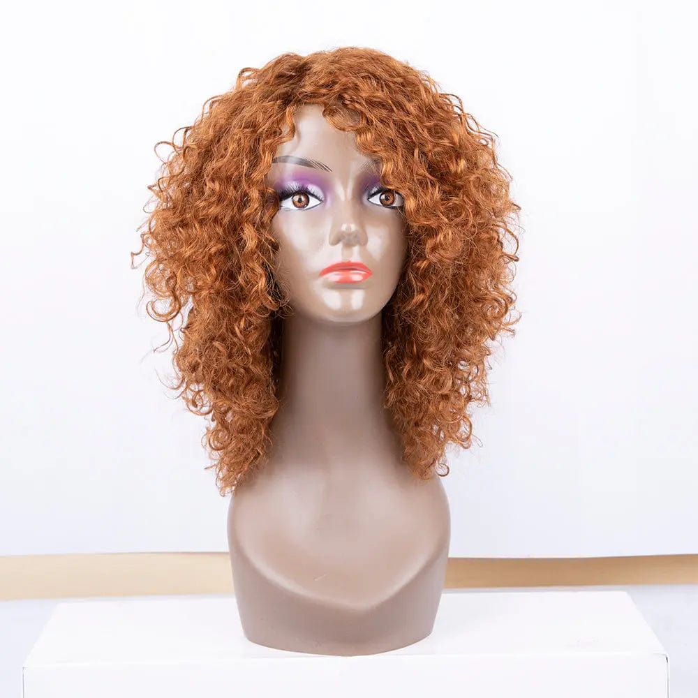 10 Inches / DC-20207 30# 8 Inch Afro Kinky Curl African Hair Red