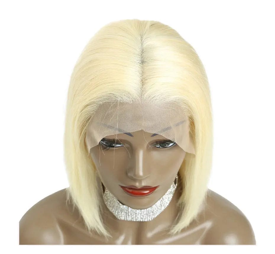 10 Inches / Full 613 Factory Outlet Ombre Blonde 1B 613 Bob Style Lace Front Wigs 10inch 12inch 613 ash Blonde Short BOB Wig