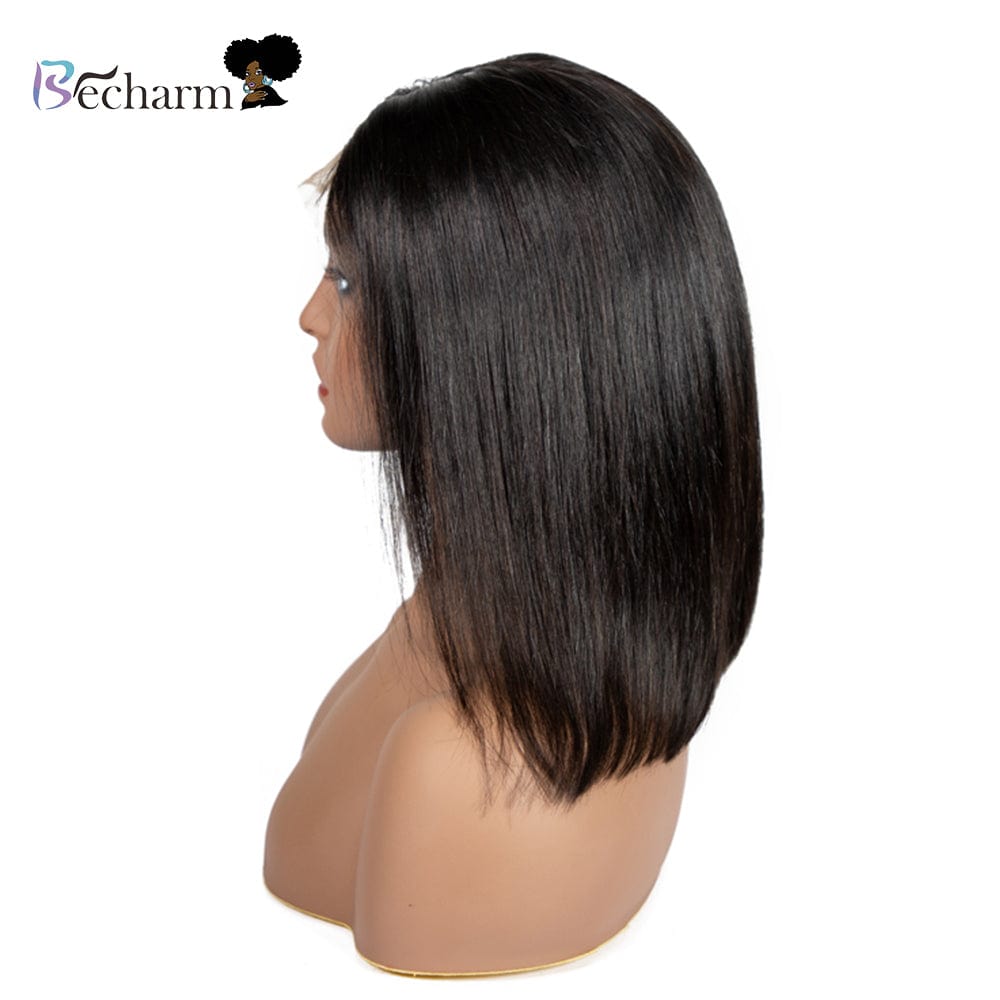 10 Inches / Natural black bob wigs Wholesale 4x4 613 Blonde Short Human Bob Wig,Human Hair Short Honey Blonde Bob Wig,Blonde Bob Lace Front Closure Wig