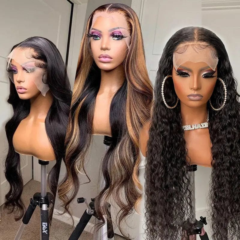 100%Human Hair Wigs 13*4 lace front wig