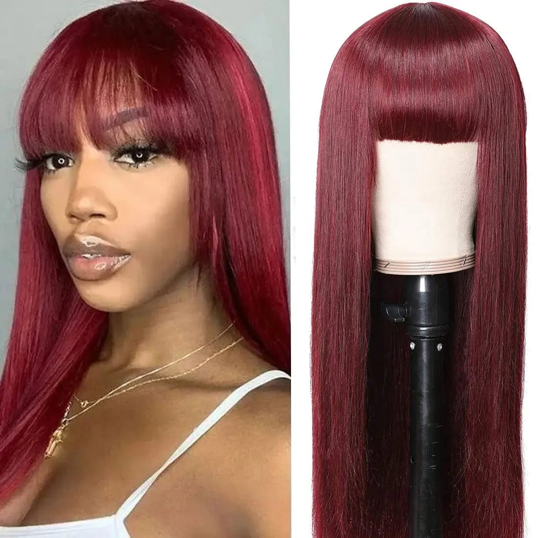 100% Vietnam Human Hair No Lace Wig