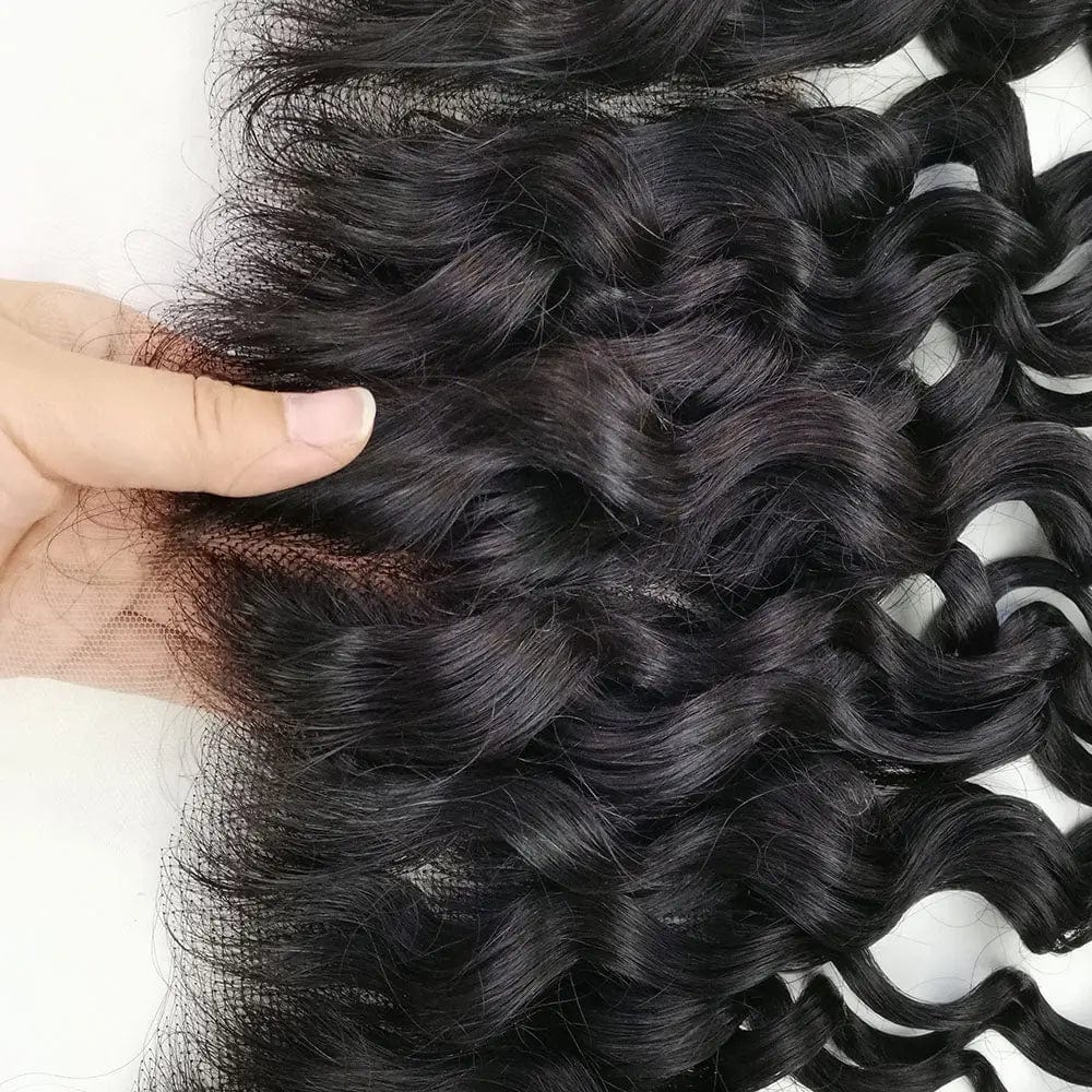 100% Virgin Cuticle Aligned Human Hair small knot