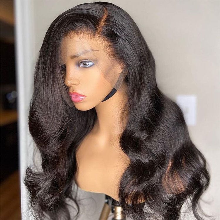 100% Virgin Human Hair Vendor Deep Wave Frontal Wig Curly Closure Frontal Wig 4x4 5x5 Lace Closure Wig