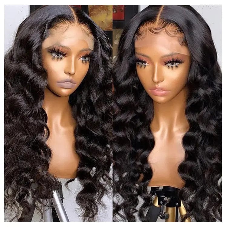 12 Inches / 13*4 Lace Deep Wave HD Lace Wig 100% Human Hair