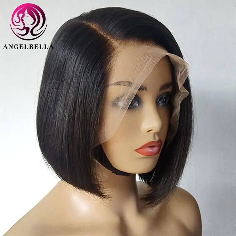 12 Inches / 1b# lace wigs 100% virgin human hair brazilian hair