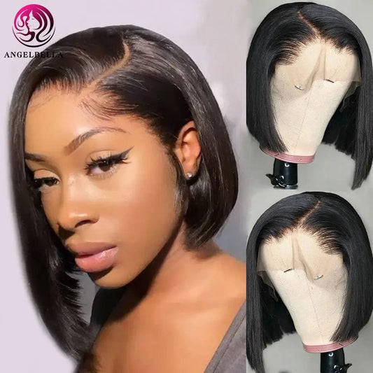 12 Inches / 1b# lace wigs 100% virgin human hair brazilian hair