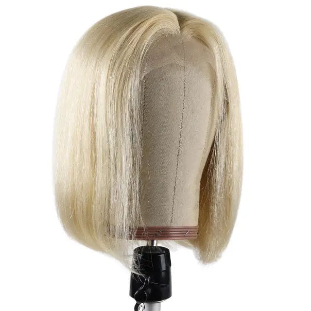 12 Inches / 613# Blonde 613 Human Hair Cheap Price Short Wig