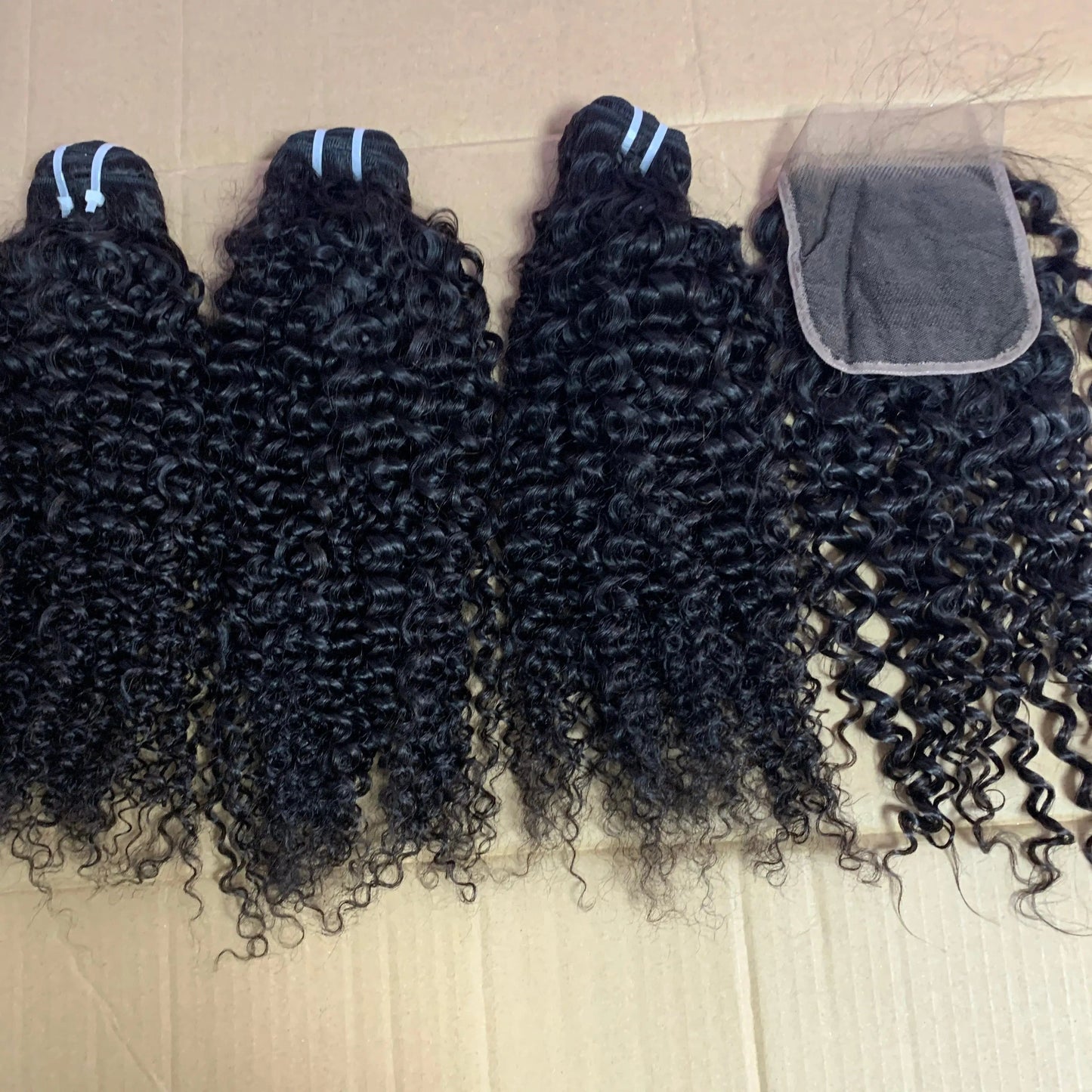 12 Inches / baby curly bundle 613 Cuticle Aligned Unprocessed Brazilian Hair