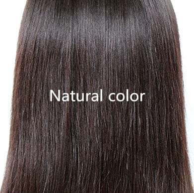 12 Inches / Brown Natural Looking 150% Heavy Density Yaki Straight 100% Indian Remy Human Hair Pre Plucked 360 Lace Front Wig