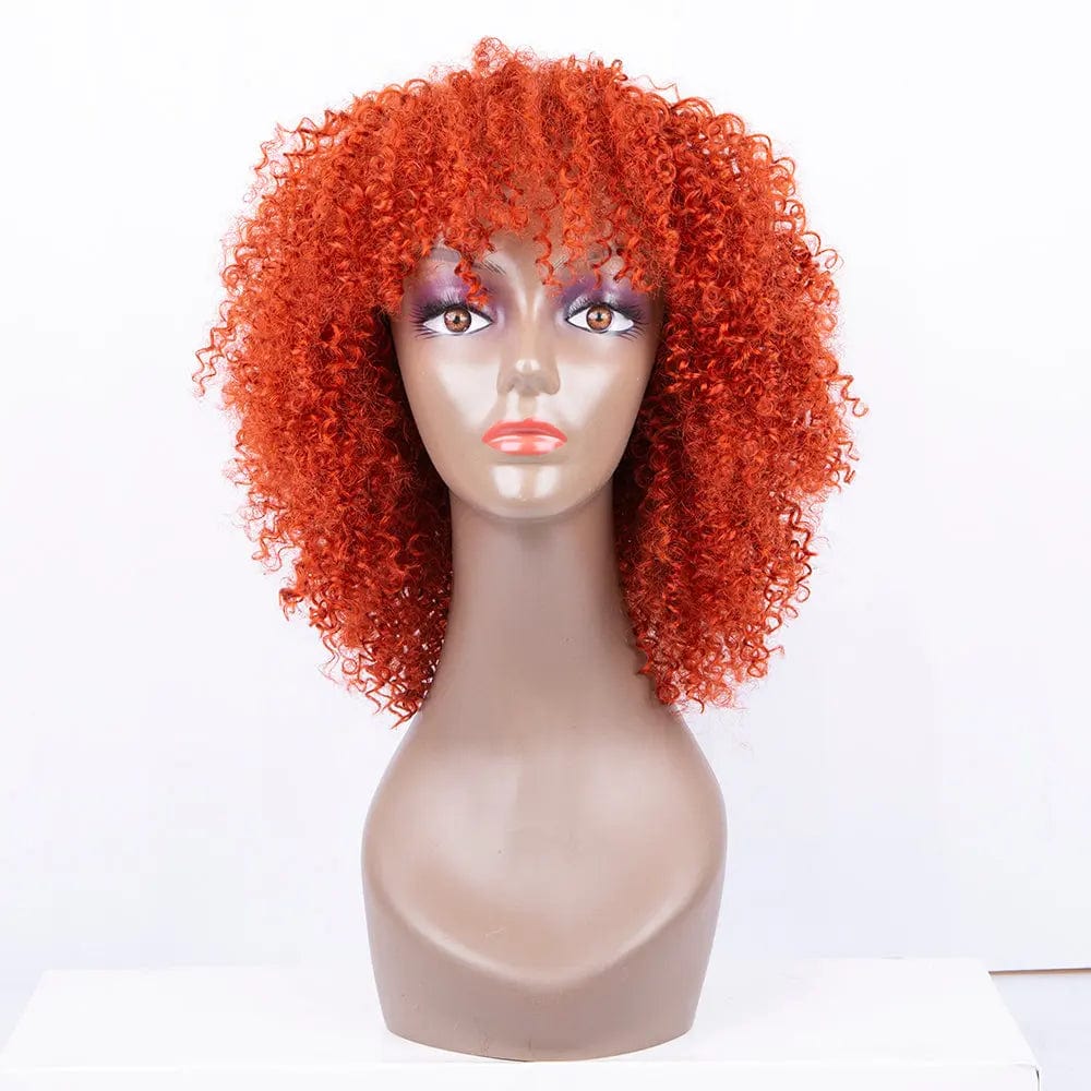 12 Inches / DC-20206 350# 8 Inch Afro Kinky Curl African Hair Red