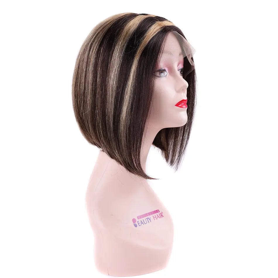 12 Inches / P4-27 Blonde 613 Human Hair Cheap Price Short Wig