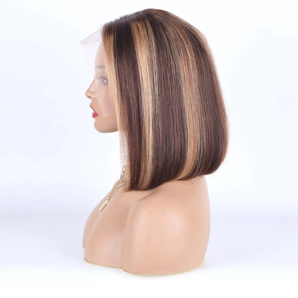 12 Inches / P4/27 Cheap Ombre Bob Wigs For Women