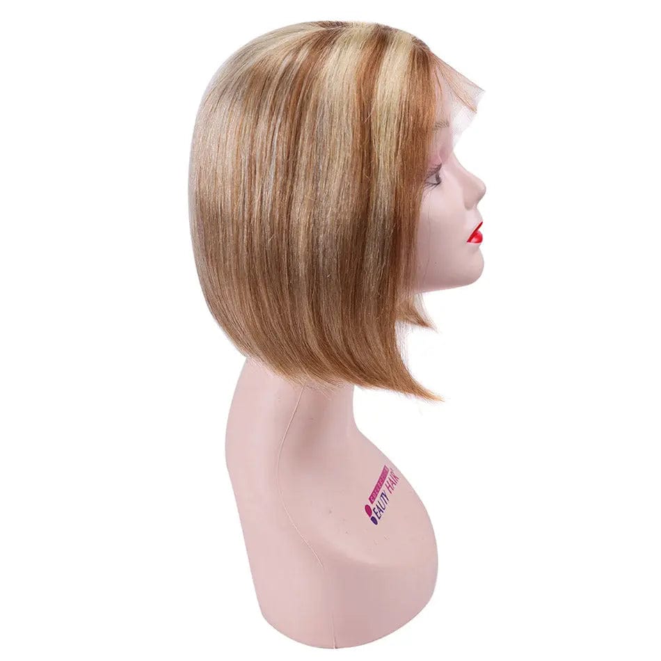 12 Inches / P8-24 Blonde 613 Human Hair Cheap Price Short Wig