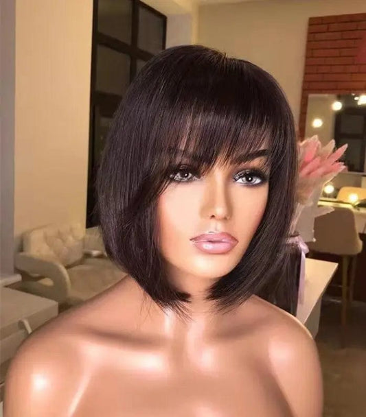 12A Top Grade Brazilian Human Hair Short Bob