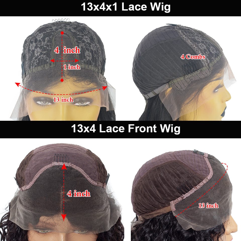 13x4 Lace Front Wigs 1b4 Curly Short Bob Wig Brown Ombre Human Hair Wig For Black Women Brazilian Pre Plucked