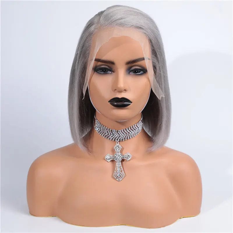 13x4 Short Bob Lace Front Human Hair Wigs