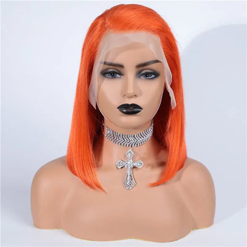 13x4 Short Bob Lace Front Human Hair Wigs