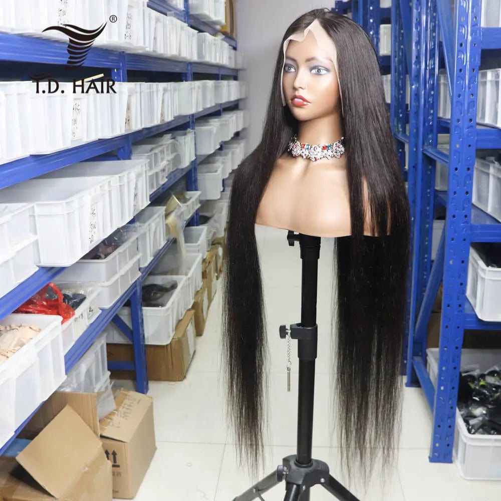 13x4 Straight Transparent Lace Frontal Wig