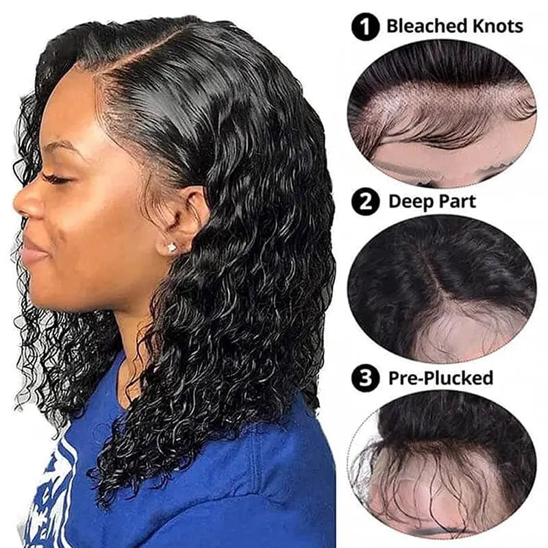 13x6 Peruvian Transparent Pre Pluck Hd Lace Wig