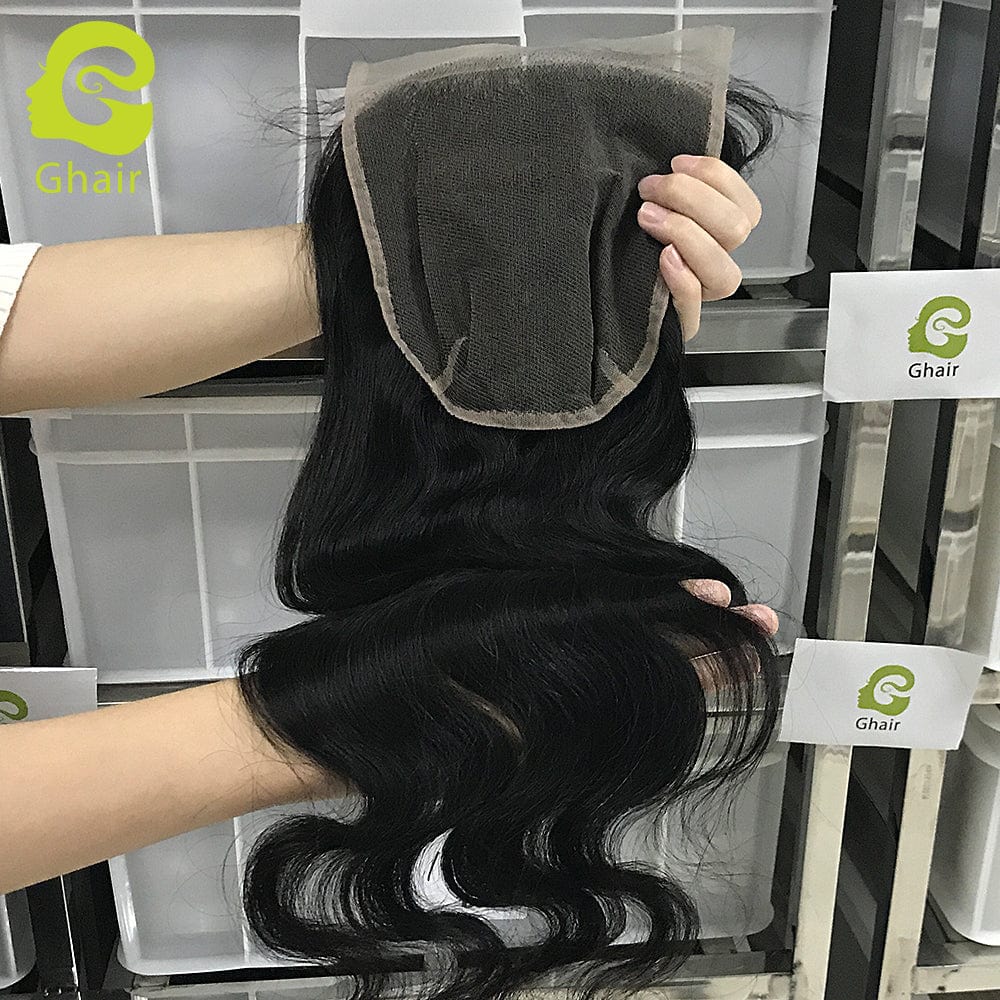 14 14 14+12 / #1B body wave Transparent In stock 7x7 Transparent lace with bundles light brown lace with bundles bundle deal