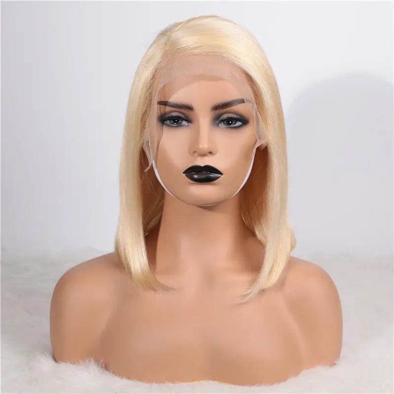 14 Inches / #613 13x4 Short Bob Lace Front Human Hair Wigs