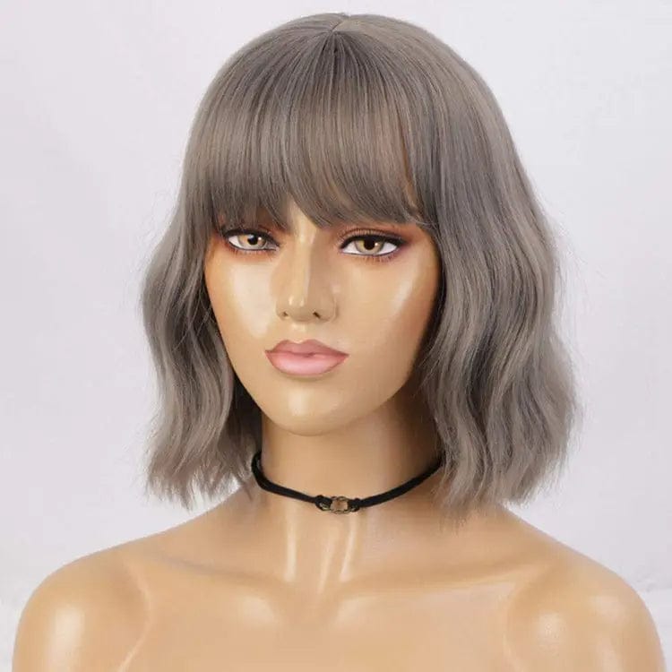 14 Inches / grey Best Selling Shoulder Length Body Wave