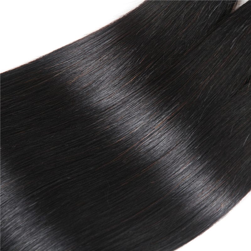 14 Inches / Natural Black 13x4 ear to ear with lace frontal,pre plucked swiss lace frontal