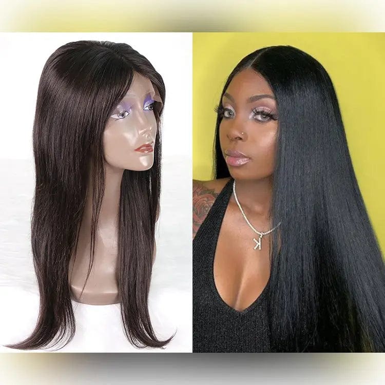 14 Inches / Straight Cuticle Aligned Raw Virgin Hair 100% Human Hair