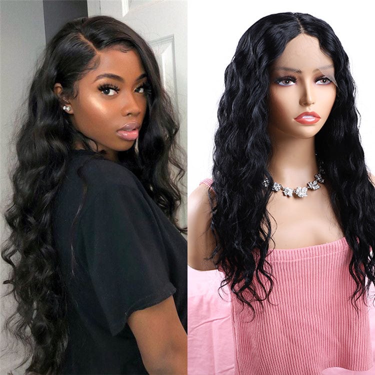 14 Inches / T Lace Natural Wave Cheap Wholesale Hair Wigs Human Lace Front Closure Brazilian Transparent Lace Closure Human Hair Wigs For Black Women