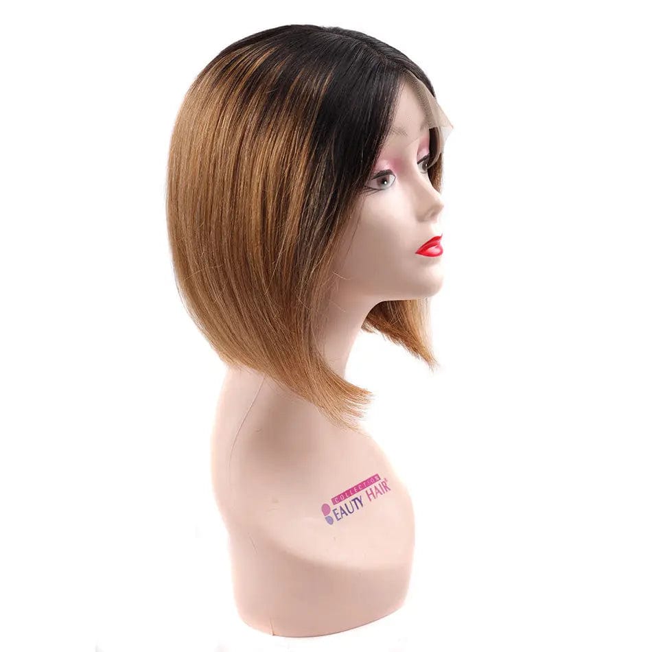 14 Inches / T1B-30 Blonde 613 Human Hair Cheap Price Short Wig