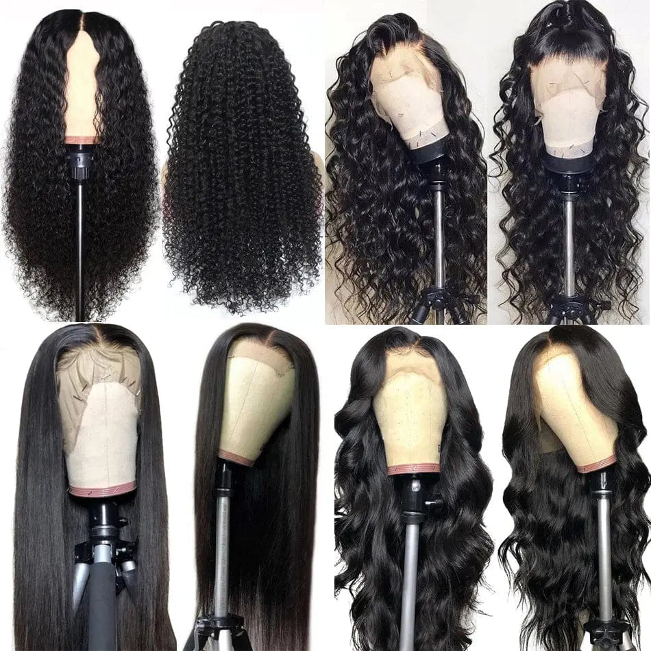 150% 180% Density HD Full Lace Human Hair Wigs