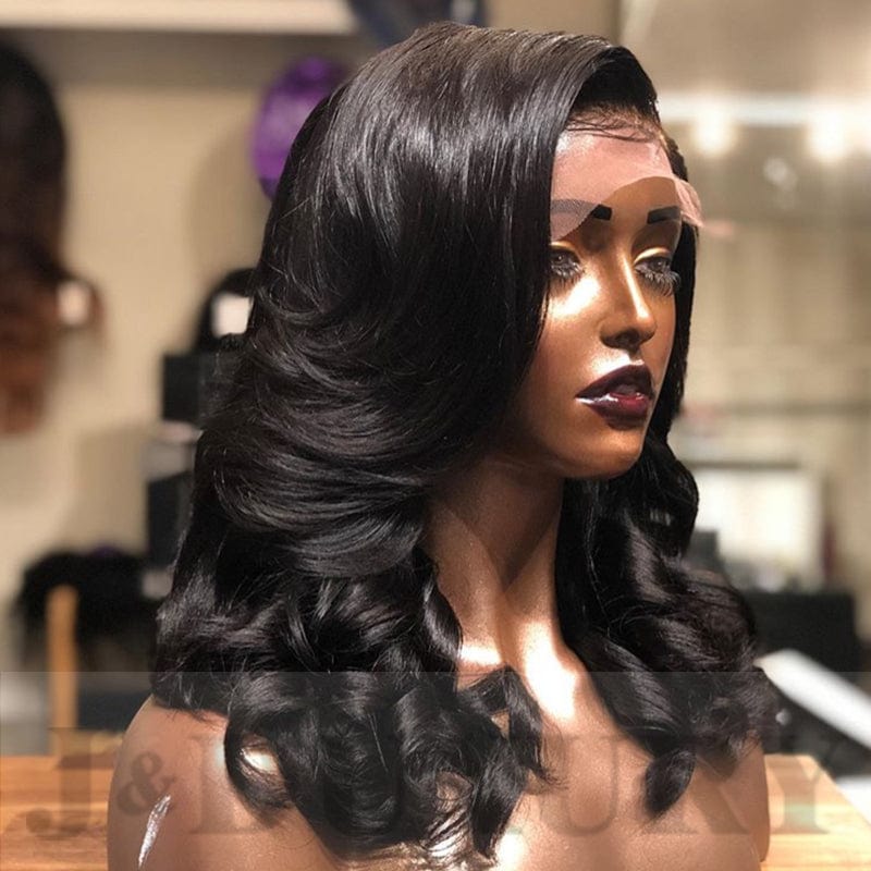 150% 180% density hd full lace human hair wigs for black women cheap 360 hd transparent lace frontal wig