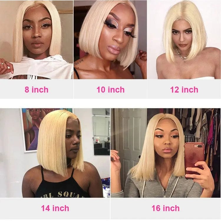 150% Density 613 Blonde/Green/Pink/Blue/Purple Wig