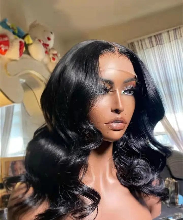 16 Inches / Natural Black Allure Romance Wavy Wig Natural Black Body Wave