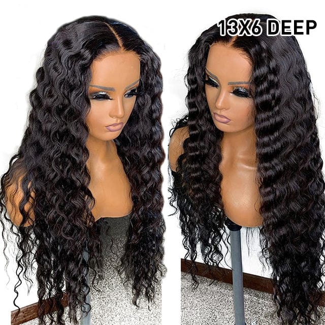 18 Inches / 13*6 Deep Lemoda Cheap 40 Inch Long Hair Wig Virgin Brazilian Wholesale Lace Front Wig HD Transparent 13x6 Human Hair Wigs For Black Women