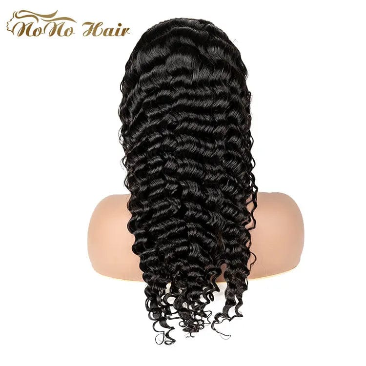 18 Inches / Deep wave Cuticle Aligned Virgin Human Hair Lace Frontal Wigs