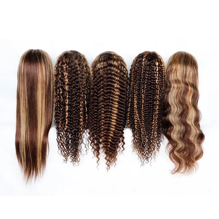 18 Inches / Piano 30 Inches Straight wave Heat Resistant Fiber wigs