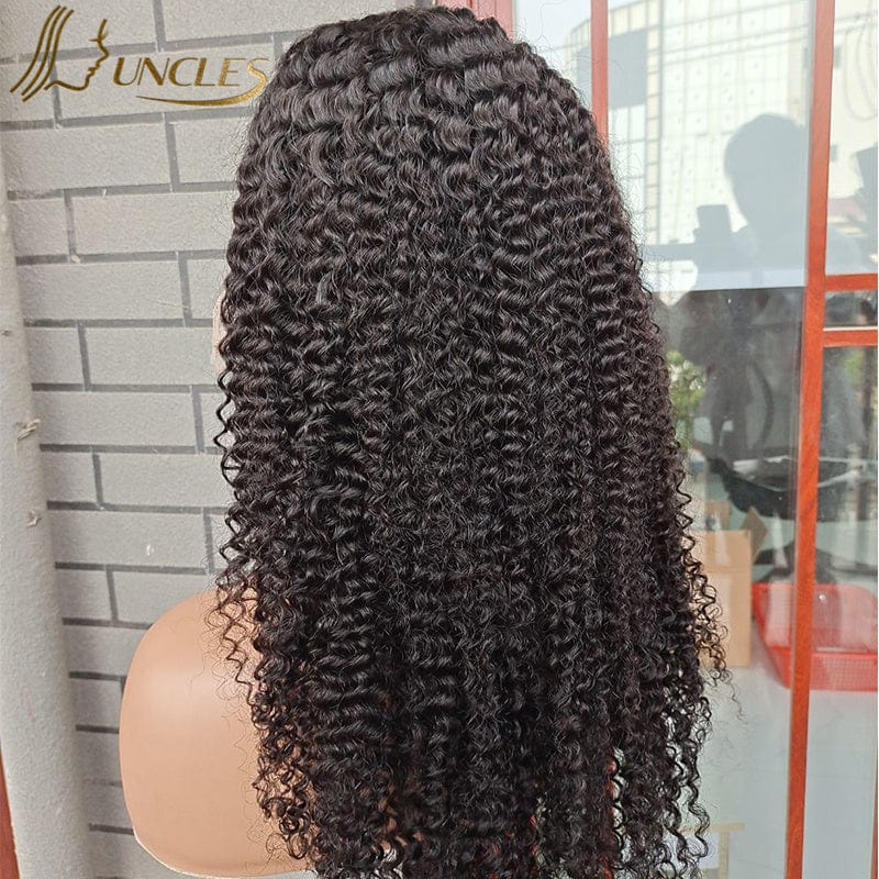 180 Density 26 inches / Kinky Curly 12a wig 180 density 13x6 indian unprocessed human virgin hair wigs brown and blonde highlights curly frontal wig