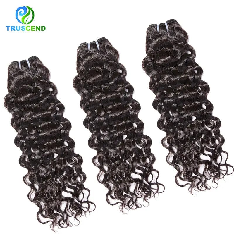 20 Inches / 1B Water wave / Italy curly VP Top Raw Unprocessed Cuticle Aligned Remy Weaves Mink Brazilian Cambodian Curly Virgin Extension Human Hair Bundles Vendors