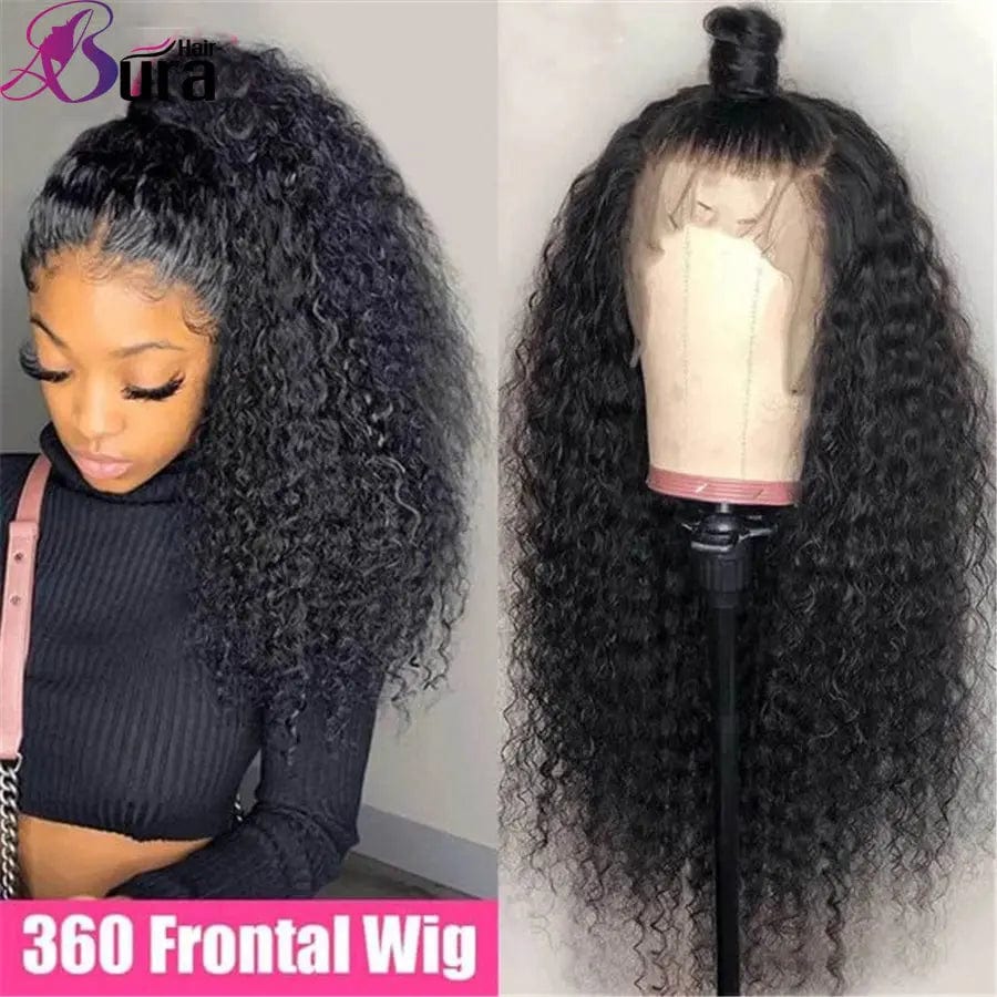 20 Inches / curly wig Curly HD Full Lace Wigs Human Hair Lace